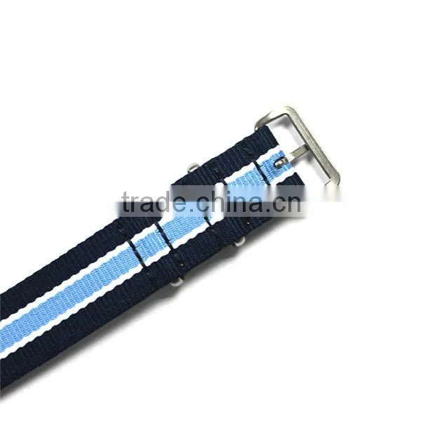 Stripe Custom Size Nylon Nato Straps 20mm Watch photo-5