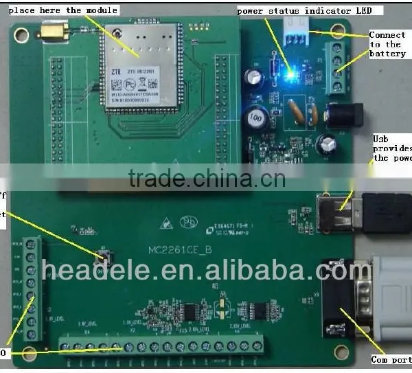 CDMA2000 1X Modem ZTE Dual Band 800/1900MHz MC2261 Sim Card Module photo-2