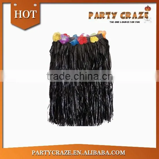 Girls Multicolor Flowered Hula Skirts
