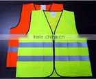 High Visibility Reflective Safety Vest Yellow Orange Color