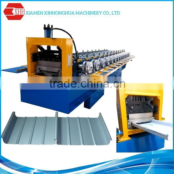 Standing Seam Metal Roof Machine With Straight and Tapered Sheet photo-6