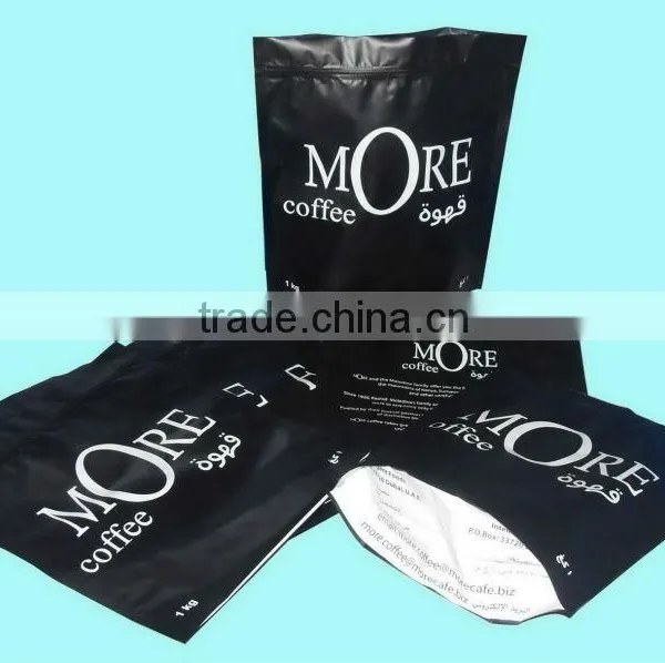 CPP stand up coffee bag with vavle