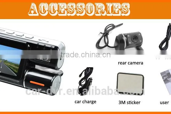 2.0 Inch Dual Lens 1080p Dash Camera,car Camera, Car Camera Recorder photo-6