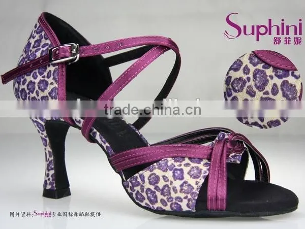 Wholesale Leopard Ladies Fashion Latin Dance Shoes photo-2