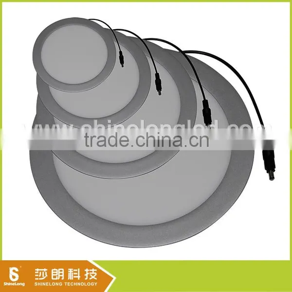 White Black Silver Colour Round Led Panel Light be Used to Home or Offices Lighting photo-4