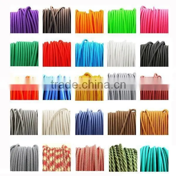 Round Twisted Braided Cable Cloth Covered Copper Wire Lighting photo-5