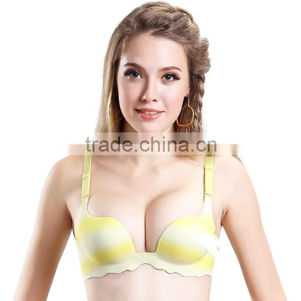 Latest Fashion Cup Shape One Piece Seamless Bra photo-2