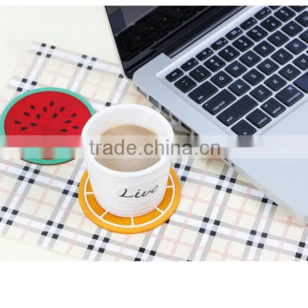 Different Fruit Shape Silicone Cup Pad photo-4