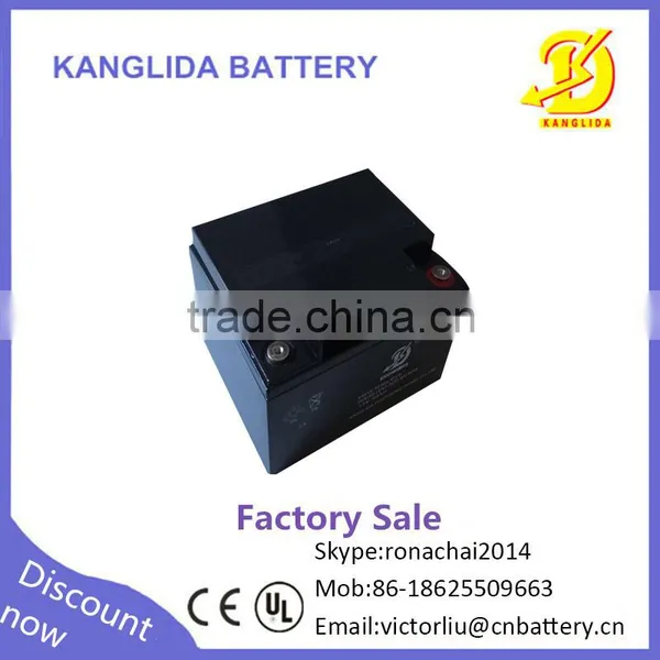 Kanglida 12v 40ah Ups Battery, Deep Cycle Battery for Home Solar System photo-3