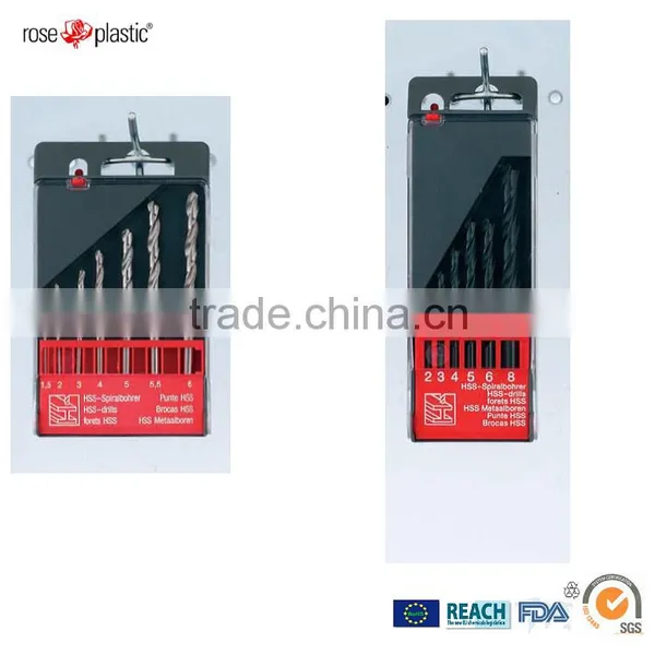 Plastic Packaging Cassette Case HSS Masonry Hammer and Wood Drills FA Cassette photo-4