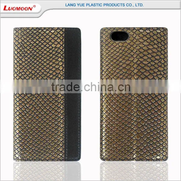 Popular Back Cover Scales Pattern Leather Case With Stand Function for Samsung Galaxy j2 Note2 N7100 N7108 N719 Note II photo-2