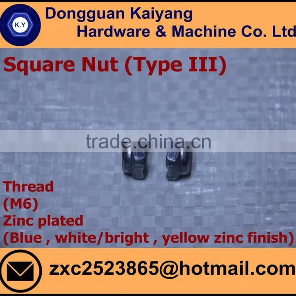 M6 Quick Release Nut Square Nut Type III (Bicycle Fastener) photo-2