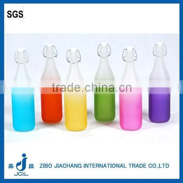 High-grade Glass Insulated Juice Bottle With Cap photo-2