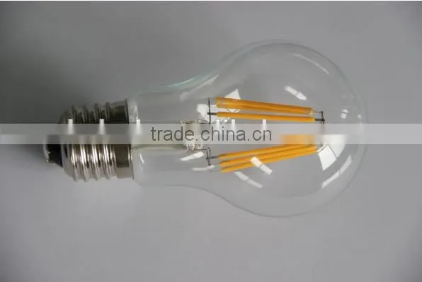 CE ROHS ERP 6W 800lm Led Bulb Filament E27 Led Filament Dimmable photo-2