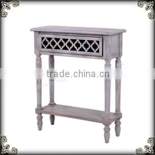 Vintage interior pretty console table