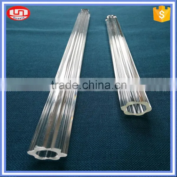 Spicail Shaped Plum Blossom High Borosilicate Pipe or Tube photo-2