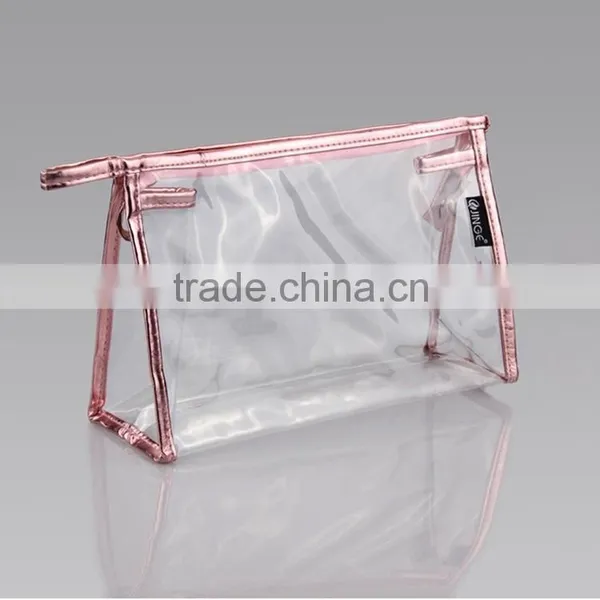 Customized Cosmetic Waterproof Clear Transparent Pvc Toiletry Bag photo-2