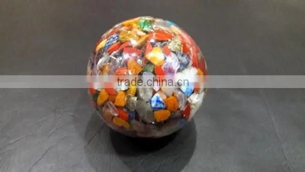 Mix Gemstone Orgone Ball : Wholesale Orgone Ball From India photo-3