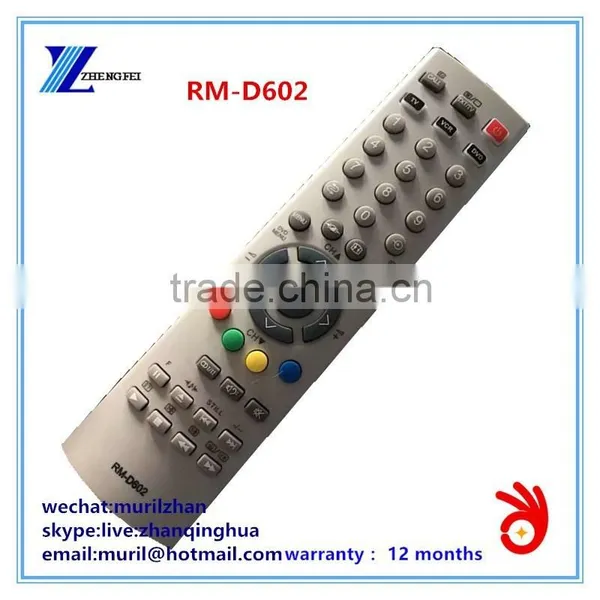 ZF High Quality Black 58 Keys Universal Remote Control for DVD/TV/VCR photo-3