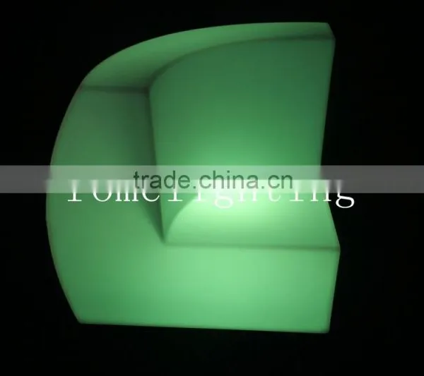 Custom-made LED Light Acrylic Sofa for Home/bar photo-4