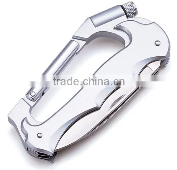 With Bottle Opener Multifunction Aluminum Carabiner Hook photo-4
