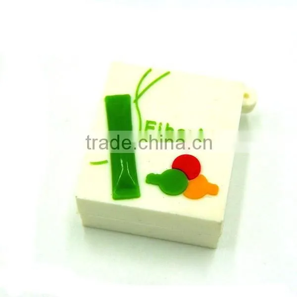 3D Rubber House Shaped Keychain photo-5