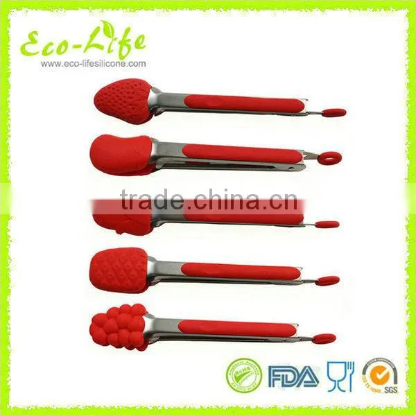 2PCS L S Size Silicone Covered Metal Non-Stick Spatula Set, Kitchen Utensils, Baking Tools photo-6