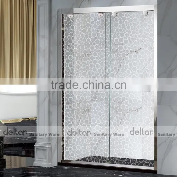 Rectangular Shape Bathroom Shower Cabin Tempered Glass Compact Enclosed Shower Room photo-2