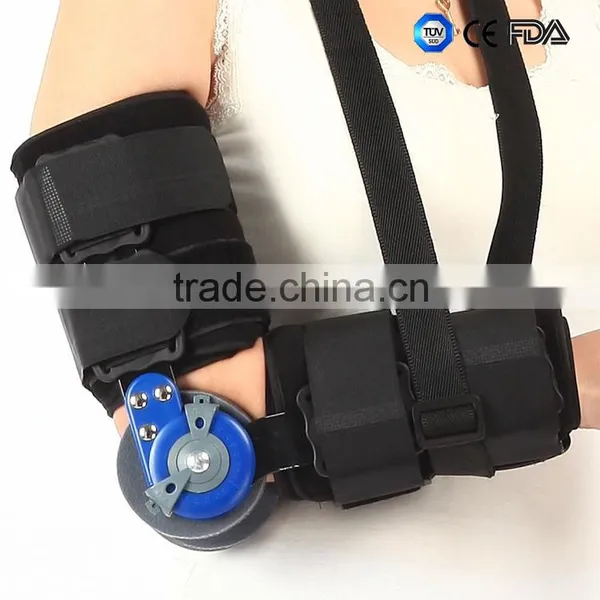 High Quality Elbow Immobilizer Angle Adjustable Hinged Elbow Support photo-4