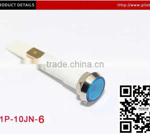 Dia 10mm Nylon PA66 Oven Round 12v Mini Led Light Indicator photo-5