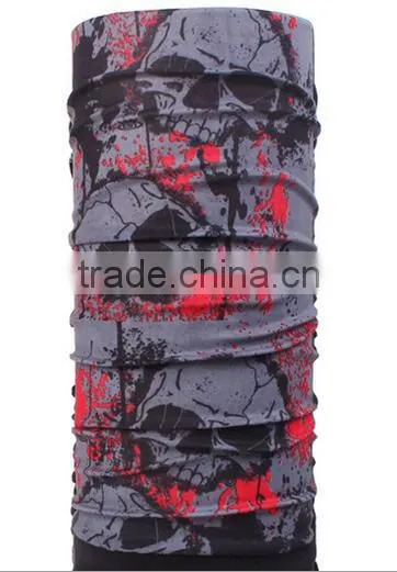 Skull Bandana Seamless Multifunctional Headscarf Printed Mask photo-3