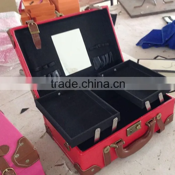 New Design High Quality Pack Box Leather Hat Box photo-2