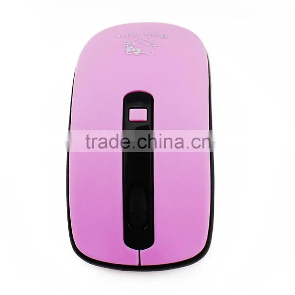 Hello Kitty Original 2.4G 1600DPI Optical Mini Wireless Mouse for Lady the Best photo-2