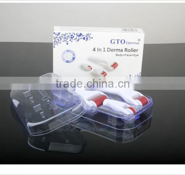 Manufacturer Direct Wholesale Micro Needle System 4in1 Dermaroller photo-3