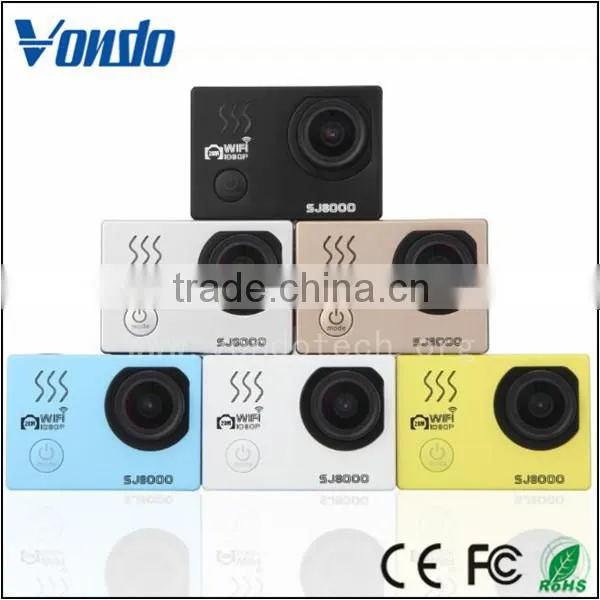 2017 Most Hottest Waterproof Sport Camera SJ8000 WIFI Mini Sport Camera