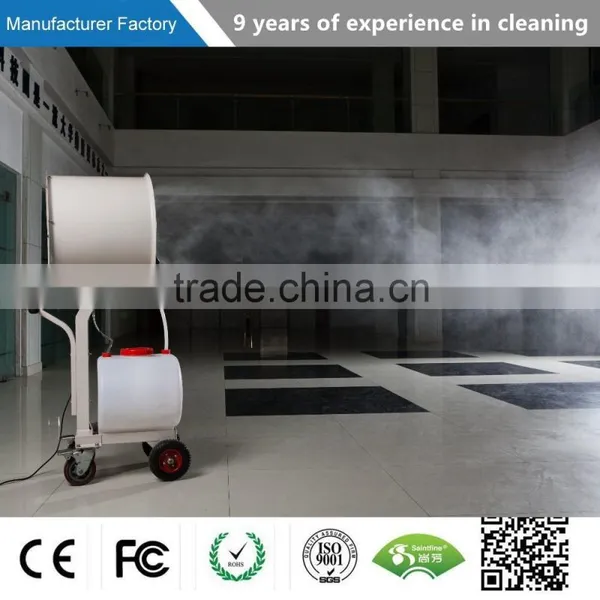 High Efficiency Hand Push Type Cooling Mist Humidifier Water Mist Fan photo-2