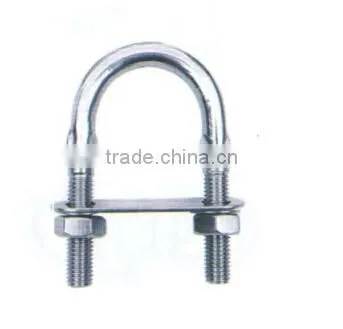 Fastener Electric Galvanized u Clip Nuts, U Bolt With Washer & Nut, Fastener Bolt And Nut ,U Bolt Cable Clamp
