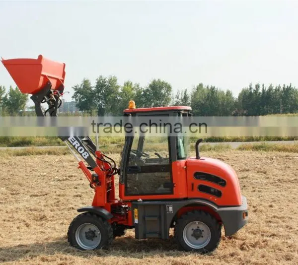 CE Mini Loader ER08 With New Engine/Pallet Forks for Sale photo-4