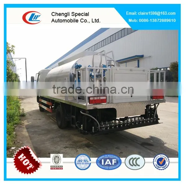 DongFeng Intelligent Asphalt Spray Truck 8CBM , Asphalt Distributor Trucks for Sale photo-6