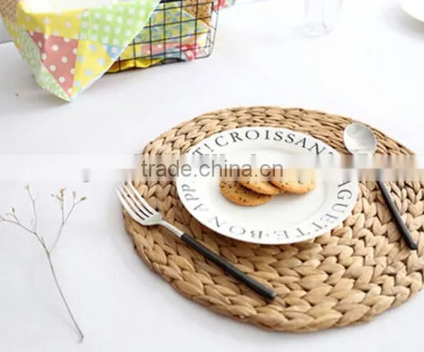 Cheap Wholesale Straw Handmade Restaurant or Home Dining Table Place Mat photo-5