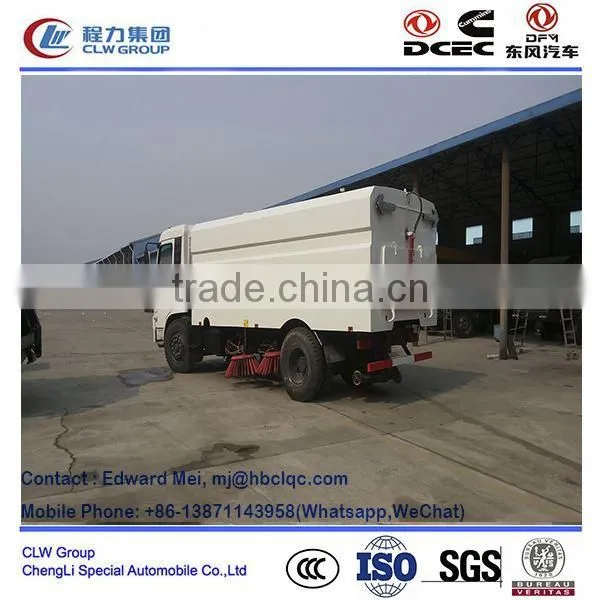 Dongfeng Price of Road Sweeper Truck 8 m3 photo-3