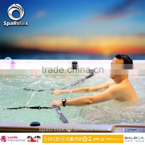 Sparelax Outdoor Whirlpool Bath Hot Pool With Plastic Surf Pool for Sales photo-2