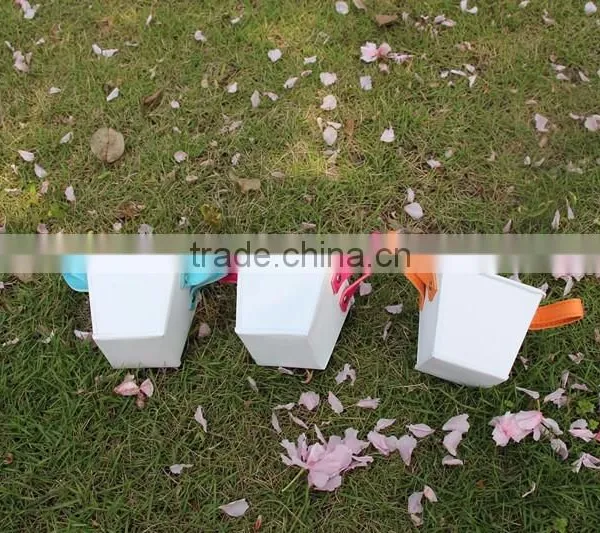 Nanning Factory Bulk Distressed Rustic Rectangular Stackable Garden Yard Recycled Metal Planters photo-6