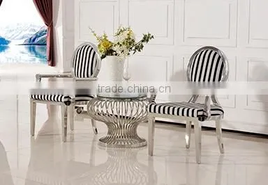 Modern Heat Selling Modern Dining Table Marble Round Dining Table Glass Cover Dining Table photo-4