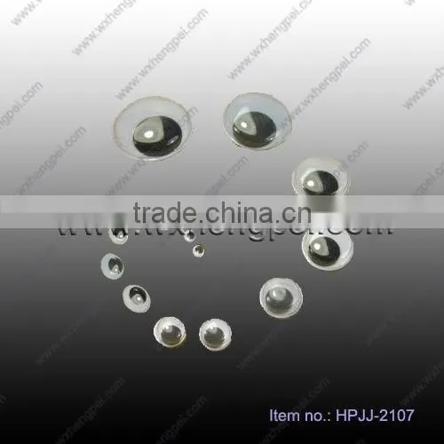 wiggle eyes/Moving google wiggle eyes/High quality hot selling plastic wiggle eyes
