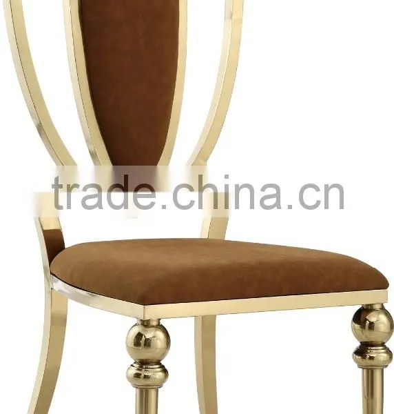 2016 Luxury Stainless Steel Dinning Chair for Whole Sale A82G photo-4