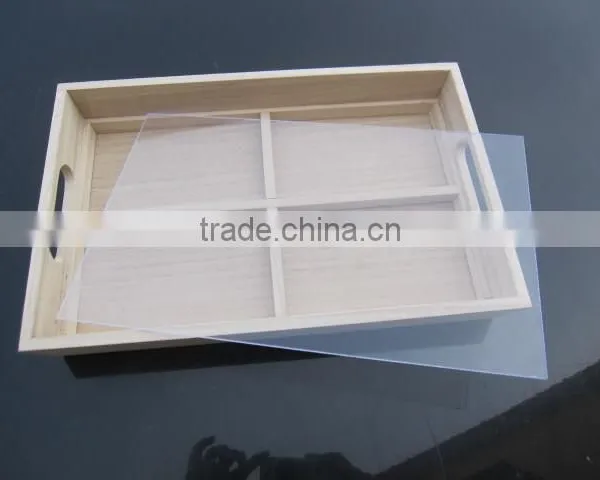 The Glass Bottom Wooden Tray photo-2