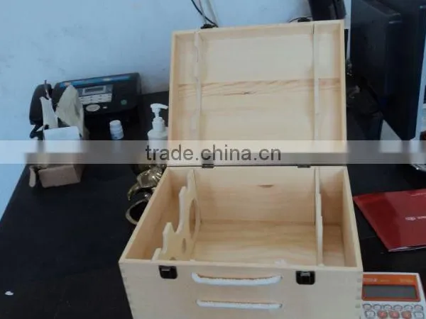Handmade Wood Wine Box photo-2