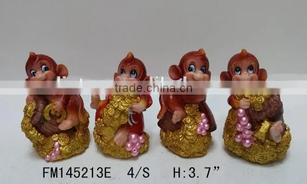 Polyresin New Year Souvenir 2016 Monkey photo-2