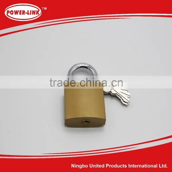 Iron Padlock With Brass Color,with 6pcs Iron Keys photo-5
